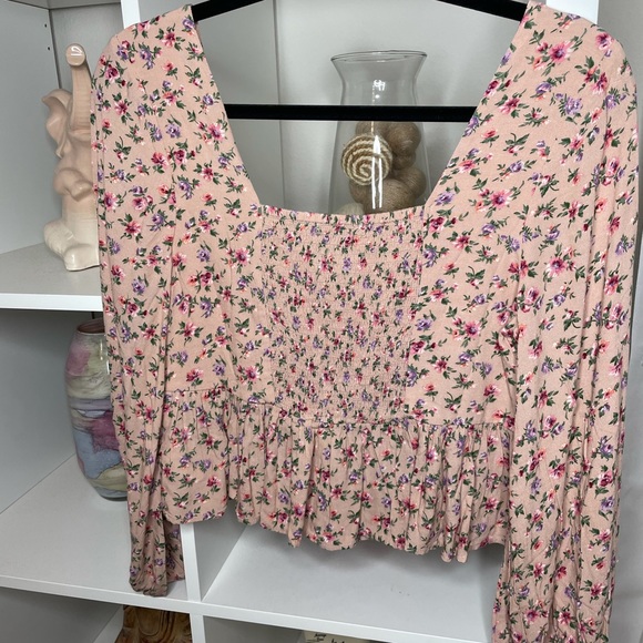 american eagle floral blouse - Picture 3 of 3